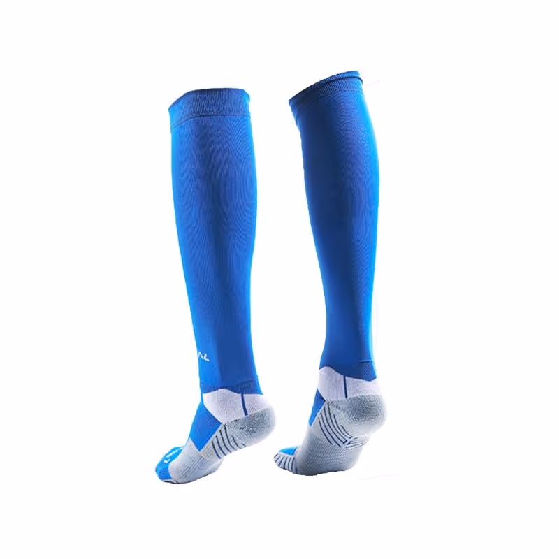TOTAL Elite Football Stocking Blue/White Size L