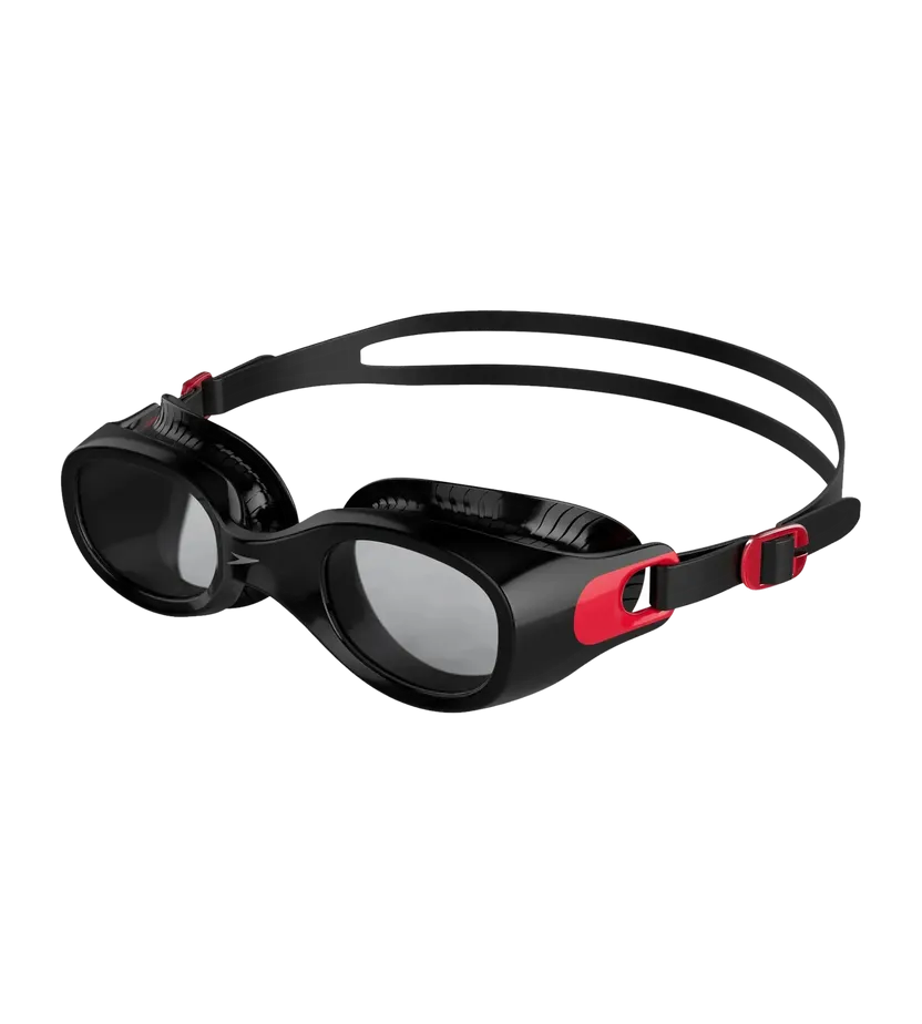 Speedo Futura Classic Swim Goggles Red/Smoke One Size (Adults)