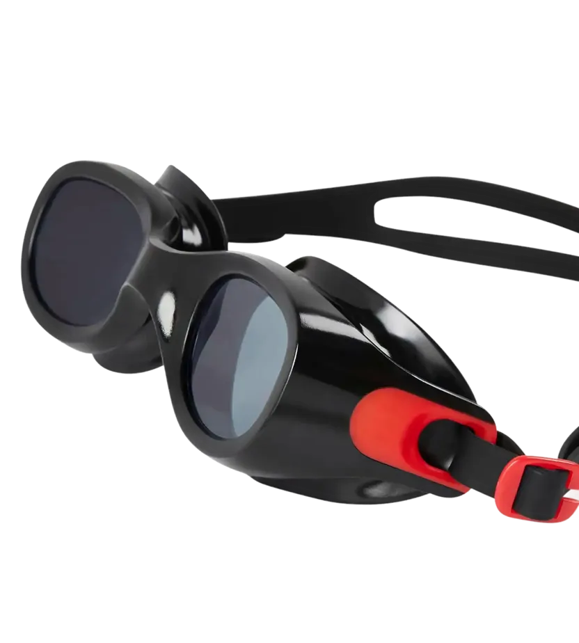Speedo Futura Classic Swim Goggles Red/Smoke One Size (Adults)