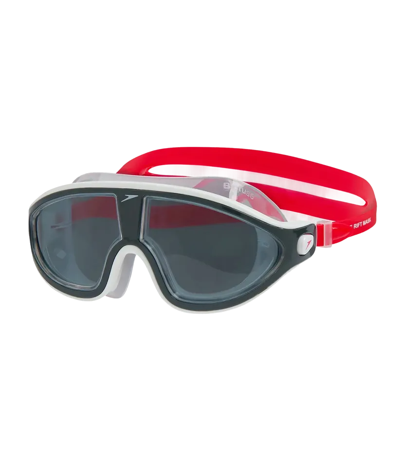 Speedo Biofuse Rift V2 Swim Goggles Red/Smoke One Size (Adults)