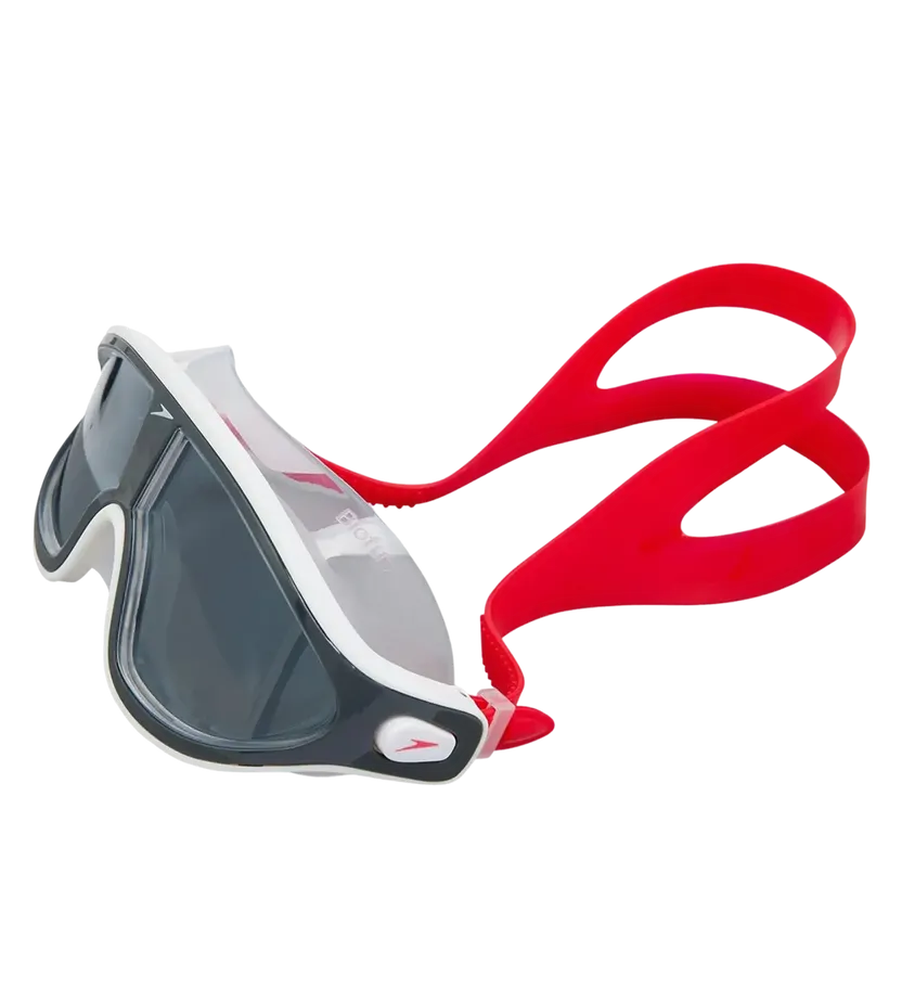 Speedo Biofuse Rift V2 Swim Goggles Red/Smoke One Size (Adults)