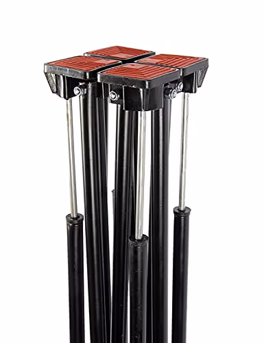 Total ASI TS-139 Foldable Carrom Board Stand Lightweight Adjustable Knobs Portable
