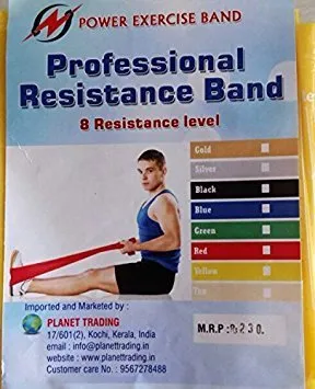 LP Band 845 Purple Extra Heavy Resistance Latex Exercise Therapy Band 1.5m