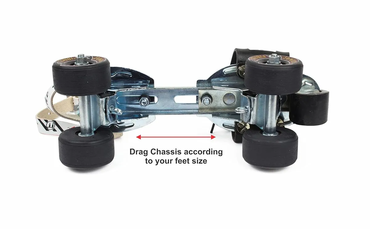 Jonex Fibrol Roller Skates Adjustable Junior to Senior