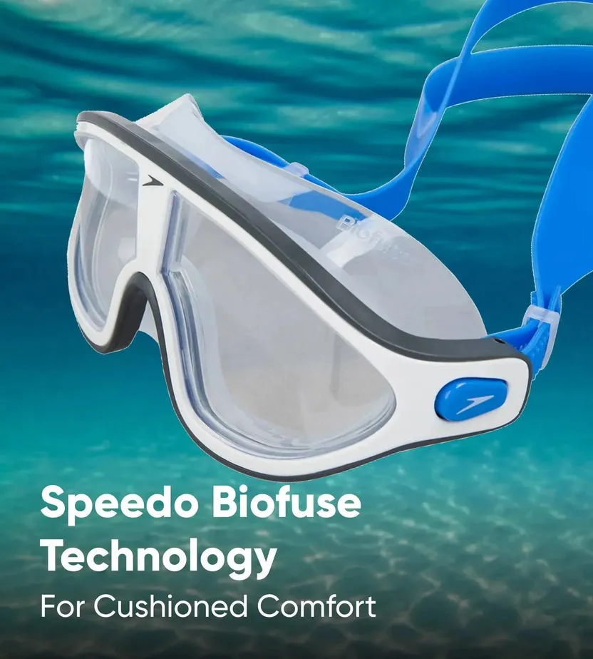 Speedo Biofuse Rift Swim Goggles Blue/Clear One Size (Adults)