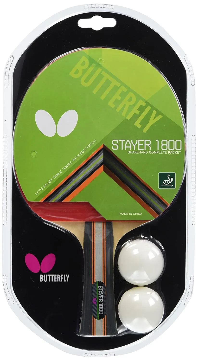 Butterfly Stayer 1800 Table Tennis Bat Advanced