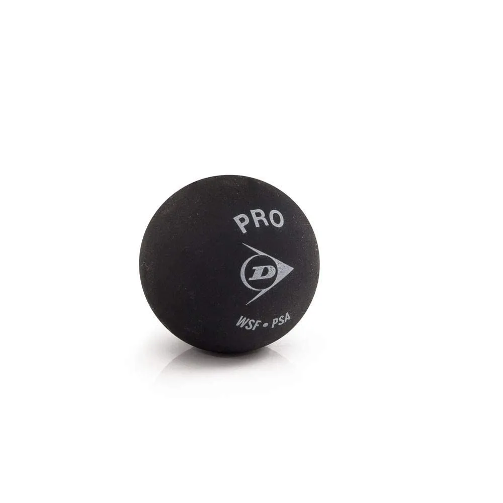 Dunlop Double Yellow Dot Pro Squash Ball WSF PSA Official