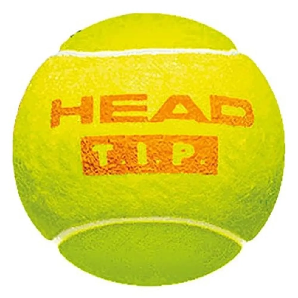 HEAD TIP-2 Orange Junior Tennis Ball Pressureless 50 Percent Slower