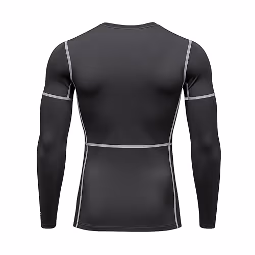 Total Inner Alfa Full Sleeve Inner Shirt Black Size S