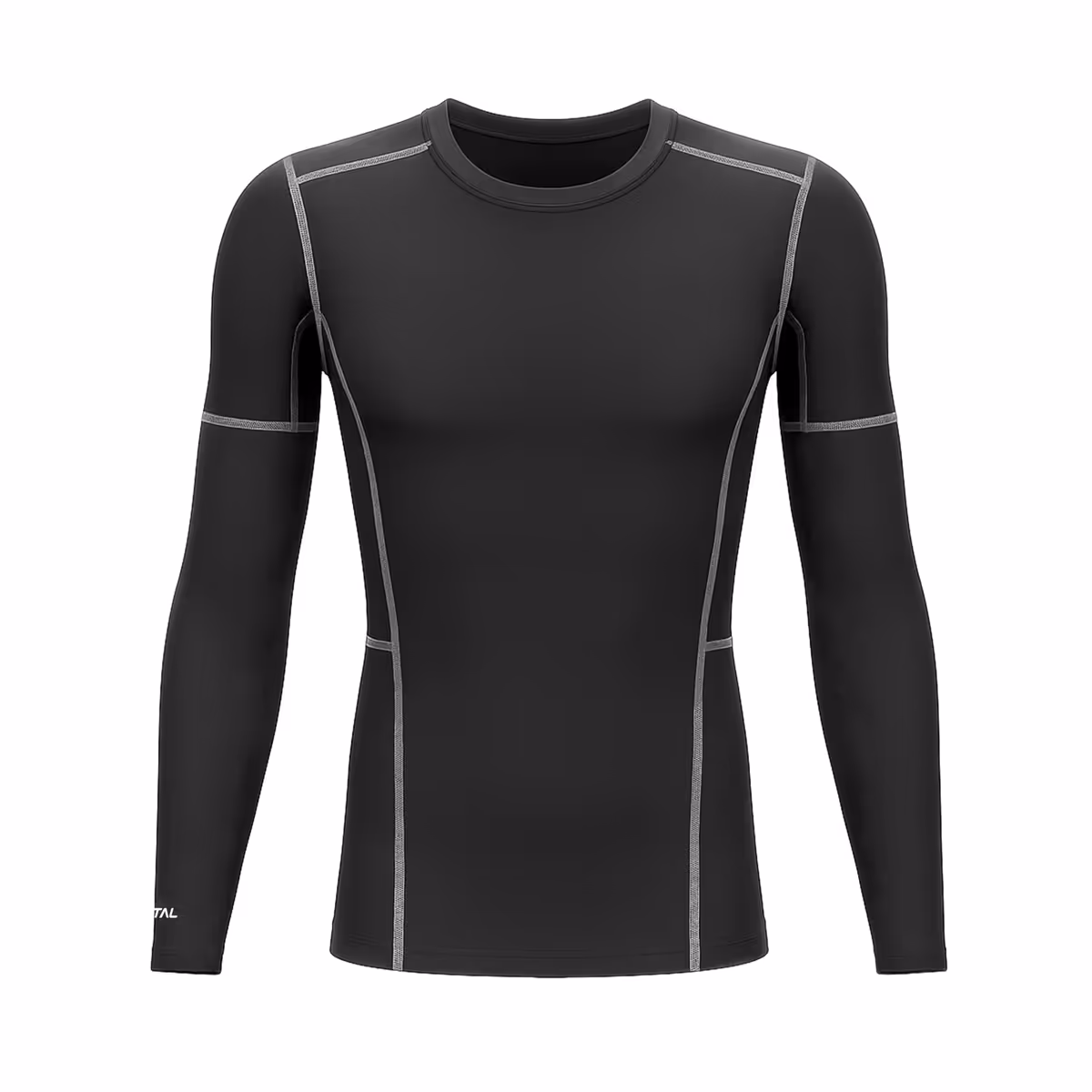 Total Inner Alfa Full Sleeve Inner Shirt Black Size S