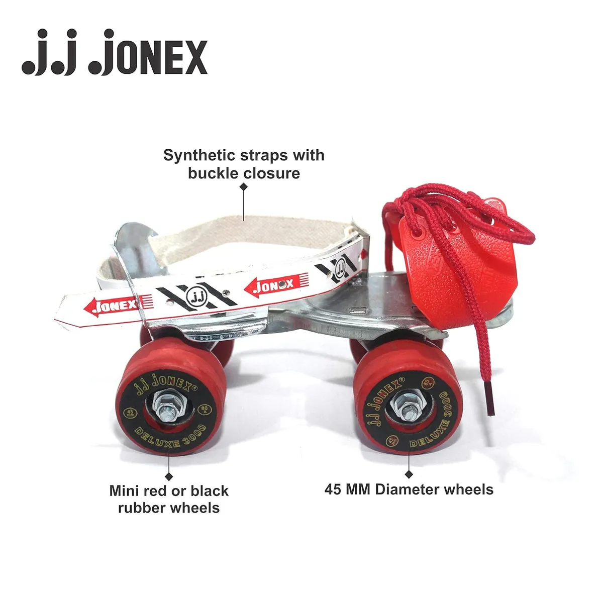 Jonex Deluxe Roller Skates Adjustable Junior to Senior