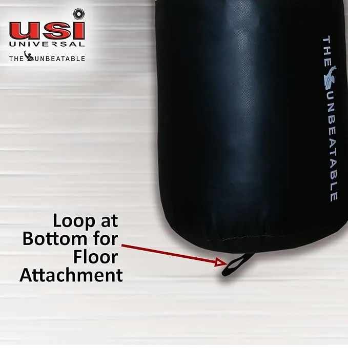 USI Universal 626 Nylon Punching Bag 3 Foot Tough Nylon Flock Filled Loop Bottom