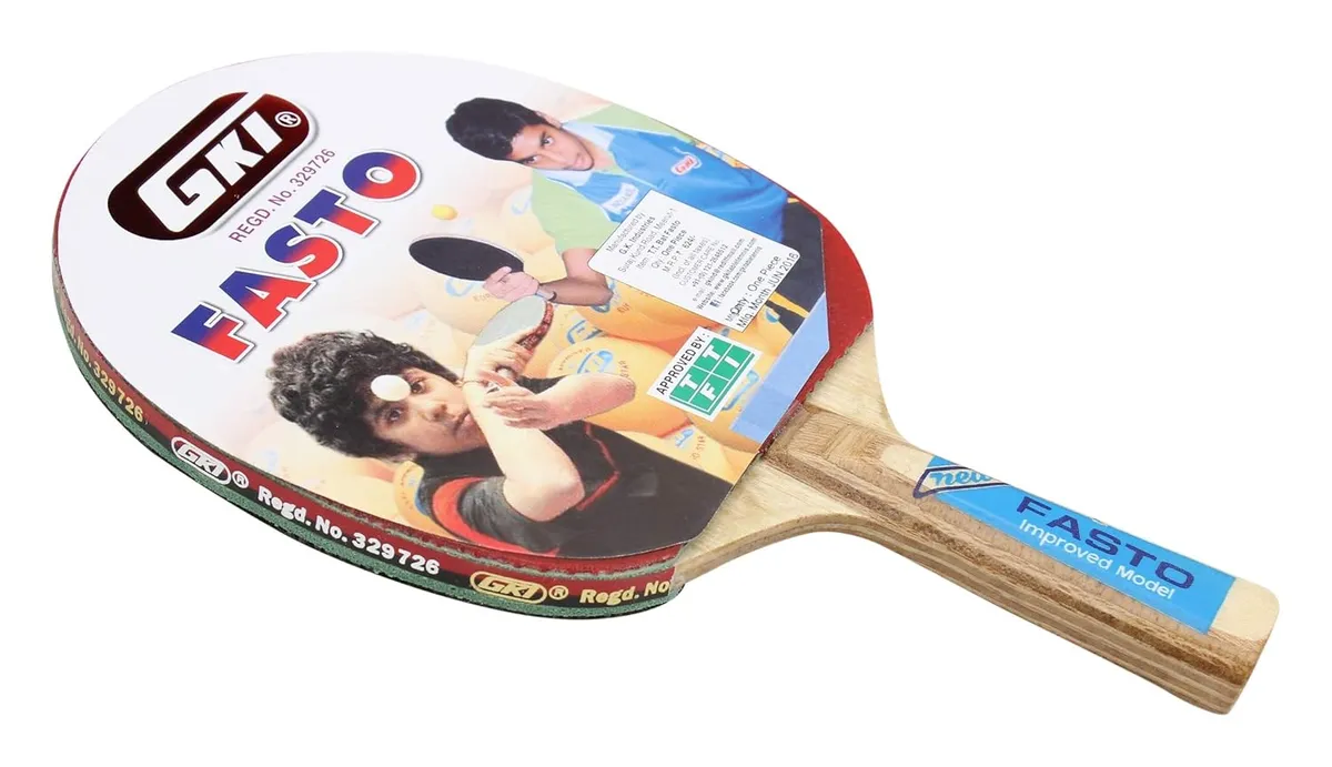GKI Fasto Table Tennis Bat Recreational to Club