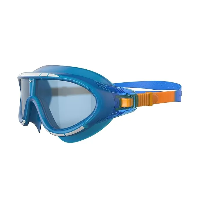 Speedo Rift Junior Swim Goggles Blue/Orange One Size (Junior)