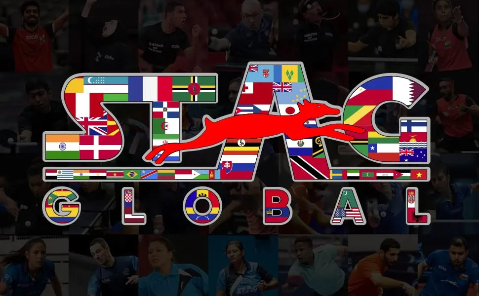 Stag Official Table Tennis Bat Tournament