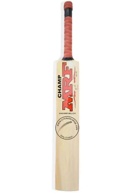 MRF Kashmir Willow Champion Cricket Bat Size 4 (~71 cm)