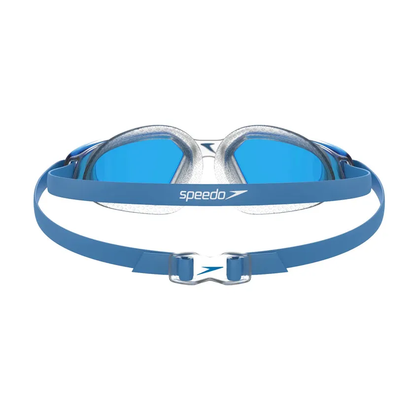 Speedo Hydropulse Swim Goggles Clear/Blue One Size (Adults)