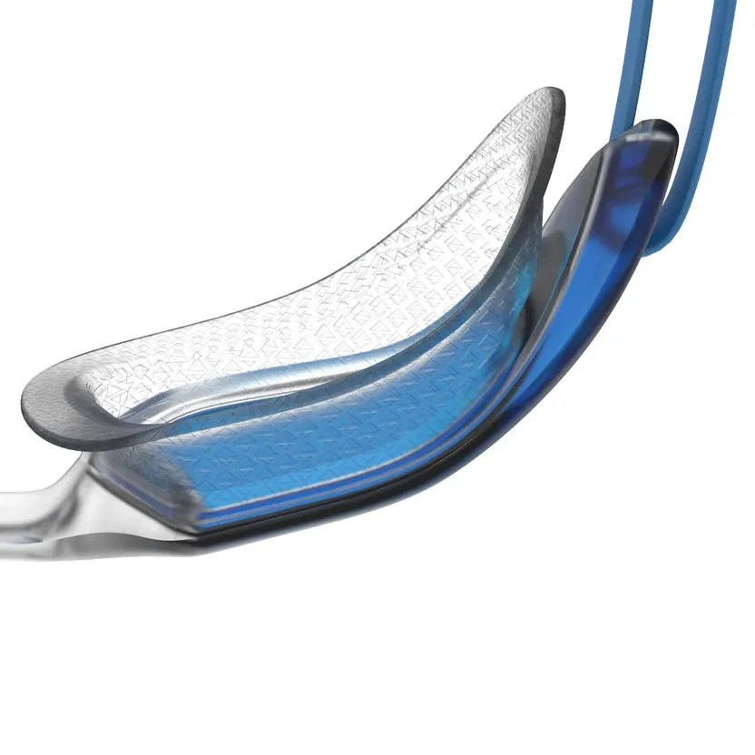 Speedo Hydropulse Swim Goggles Clear/Blue One Size (Adults)