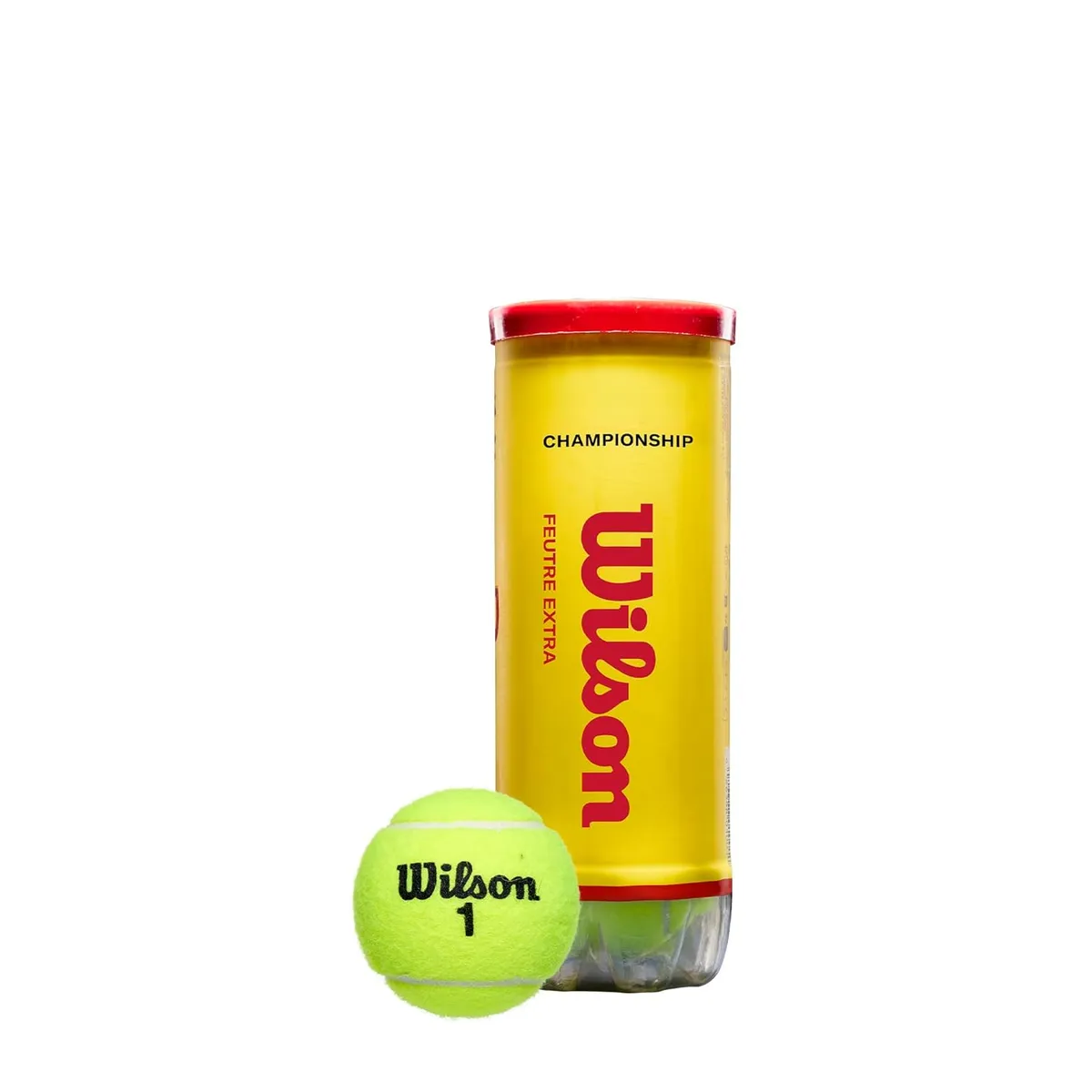 Wilson Championship Tennis Ball ITF Approved All Court Practice Yellow