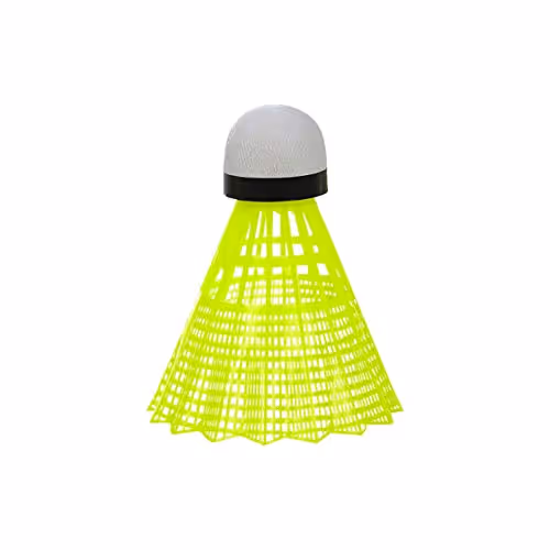 Transform Falcon Ace Nylon Badminton Shuttlecock Slow Yellow Pack of 6