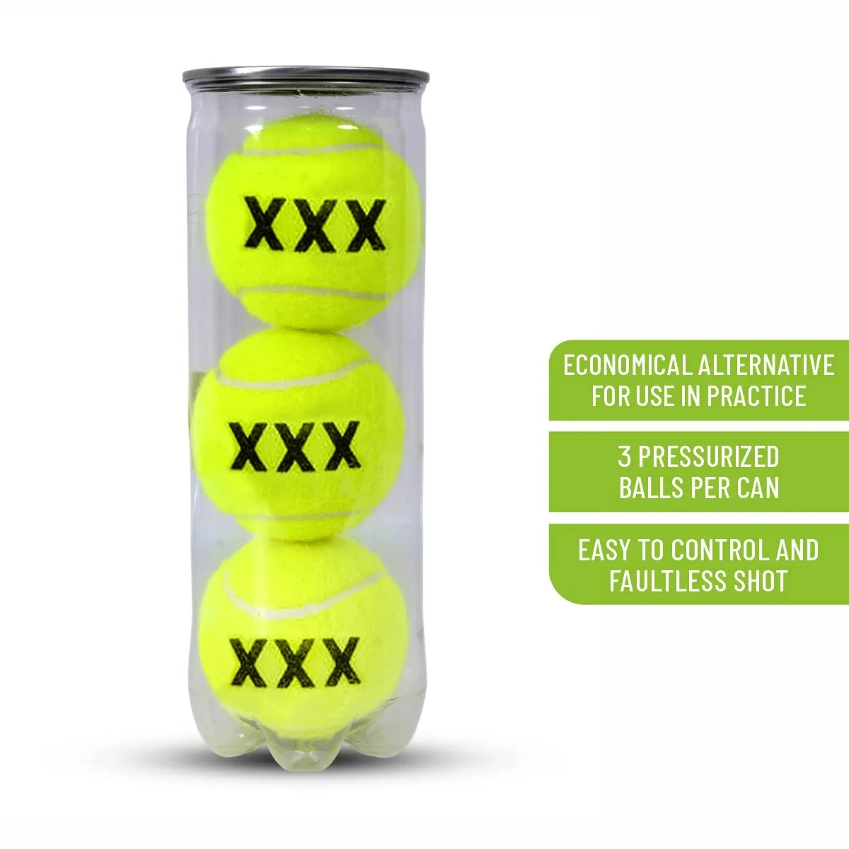 HEAD Penn X-Out Tennis Ball Practice Training Pressurized Yellow