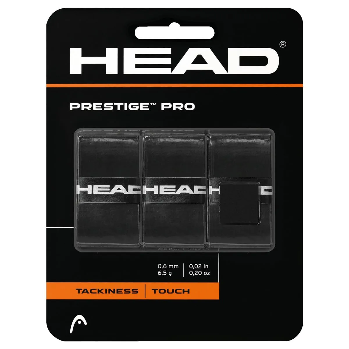 HEAD Titanium 3000 Tennis Racquet 275g Grey Orange