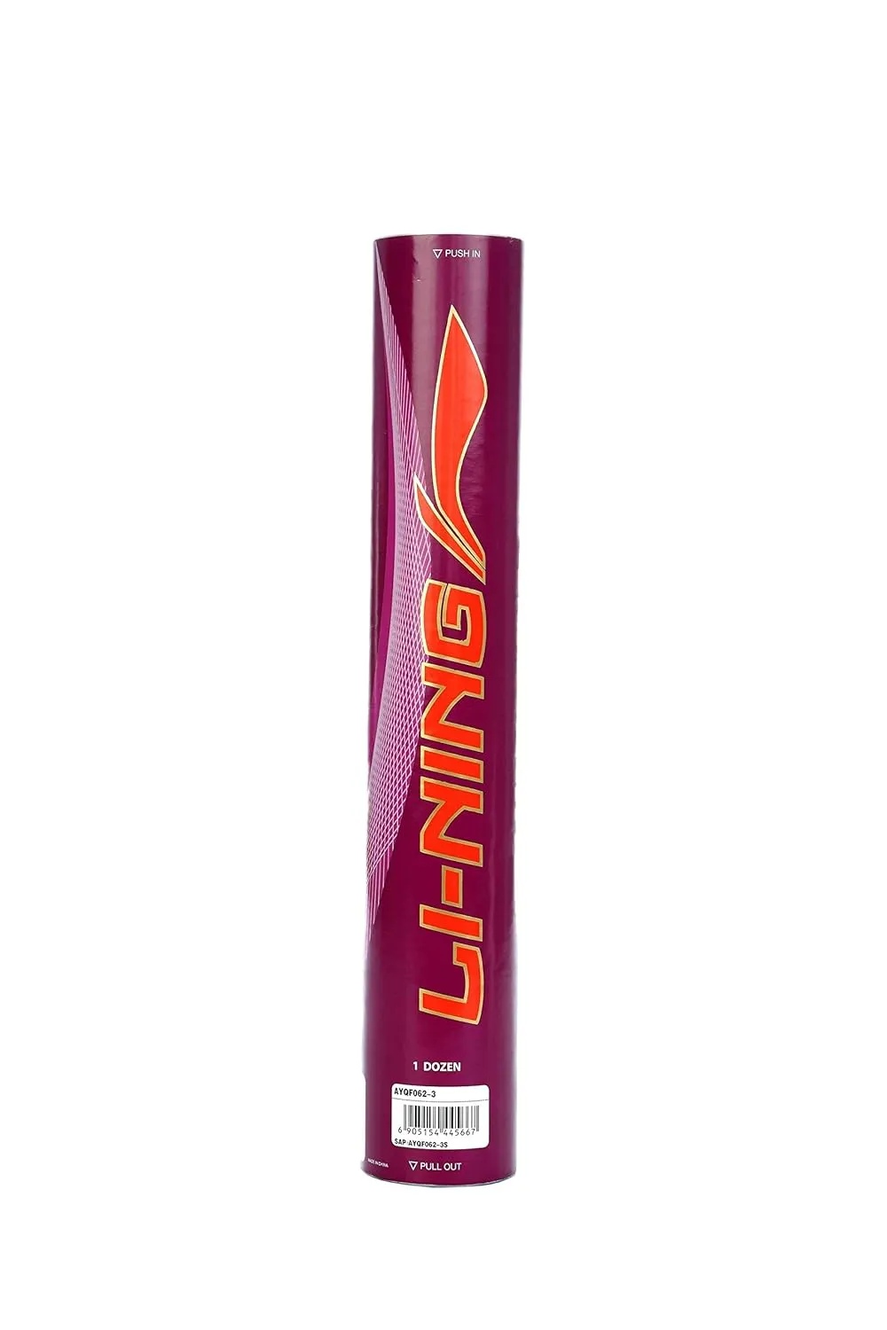 Li-Ning Champ Speed 76 Badminton Feather Shuttlecock White Pack of 12