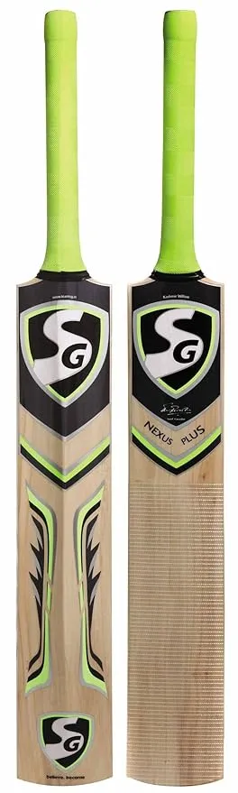 SG Nexus Plus Kashmir Willow Cricket Bat Full Size (85.7 cm)