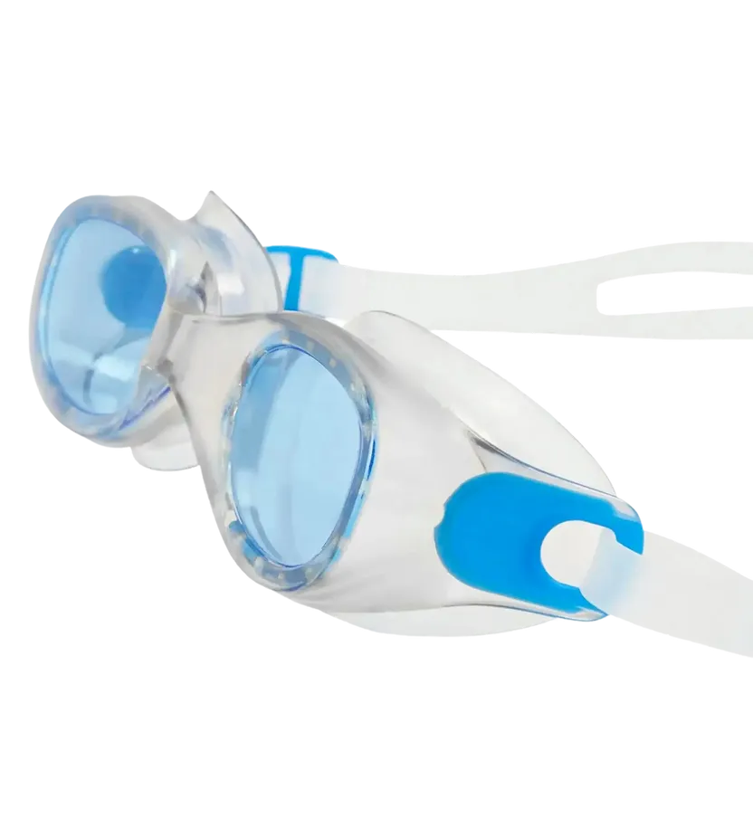 Speedo Futura Classic Swim Goggles Clear/Blue One Size (Adults)