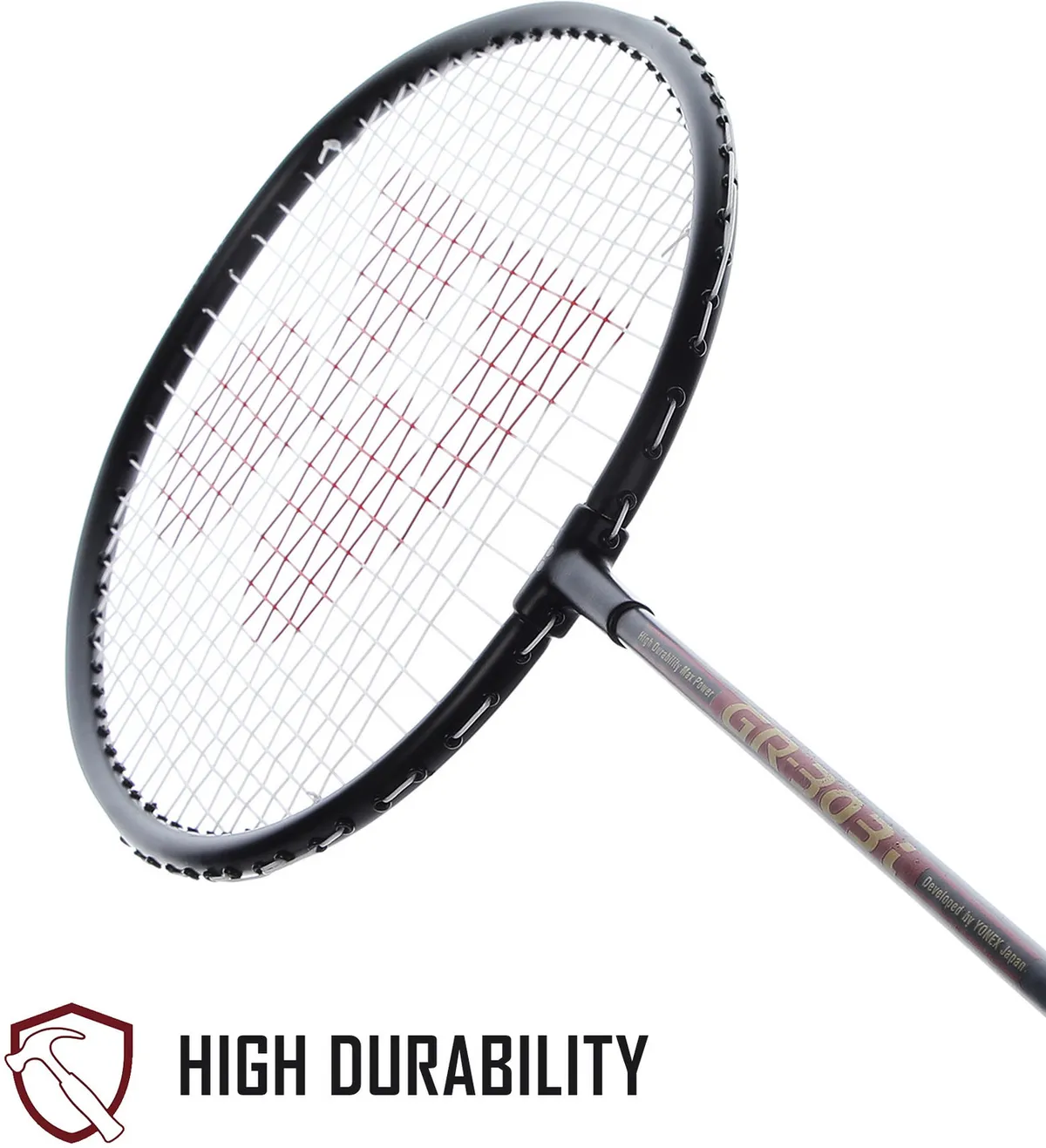 YONEX GR303I Badminton Racquet Strung - Black