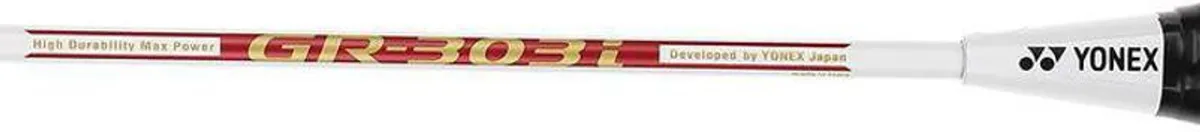 YONEX GR303I Badminton Racquet Strung - White