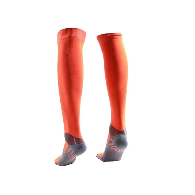 TOTAL Elite Football Stocking Orange/Grey Size L