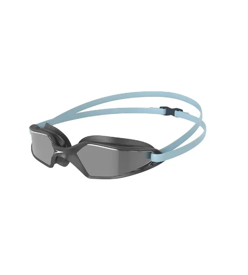 Speedo Hydropulse Mirror Swim Goggles Grey/Silver One Size (Adults)