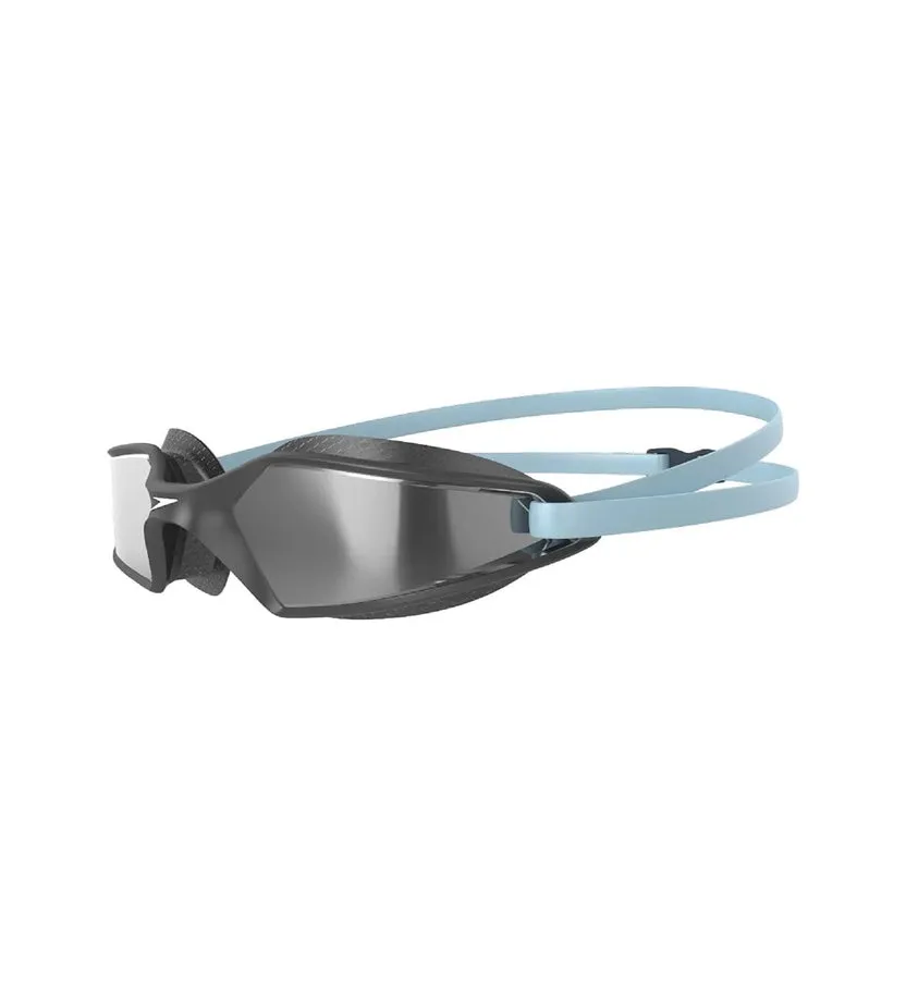 Speedo Hydropulse Mirror Swim Goggles Grey/Silver One Size (Adults)