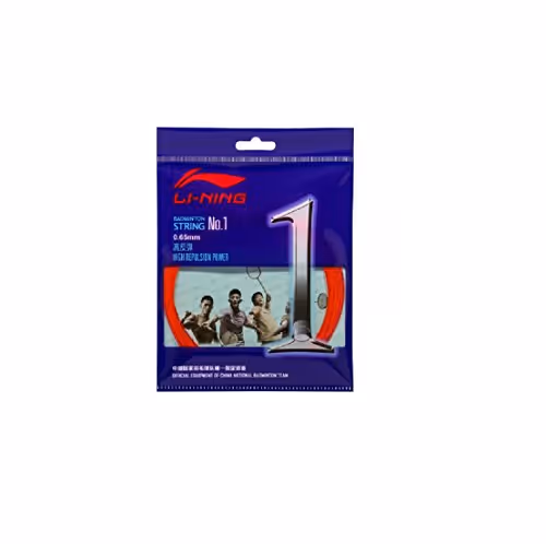 Li-Ning String No.1 Badminton String 3D KNIT High Repulsion  Blue Coral 0.65mm 10m