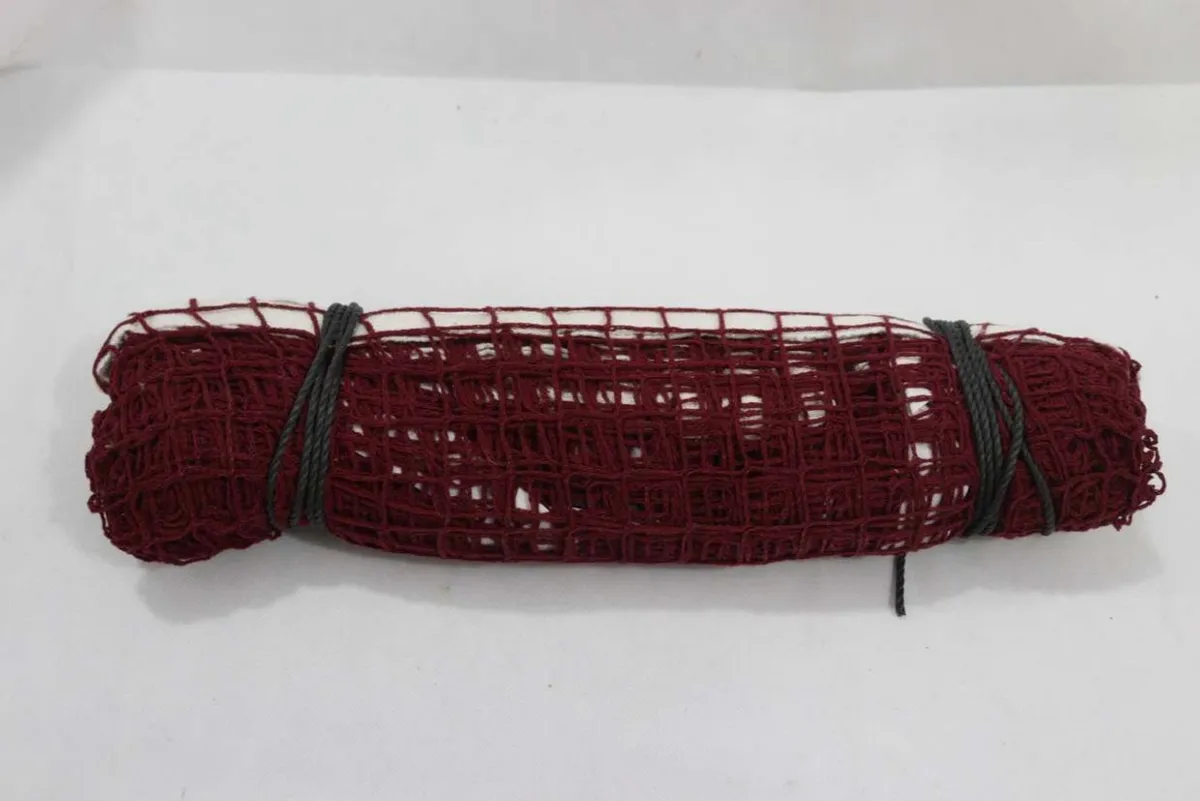 Sagar 333 BC Cotton Badminton Net Standard Size 4-Side Tape Heavy Twisted