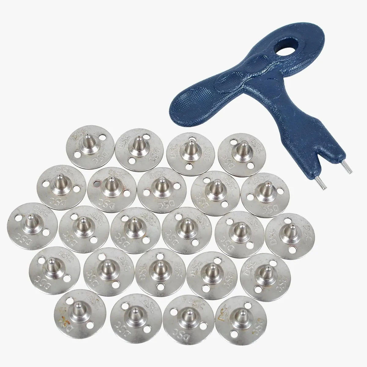 DSC Metal Cricket Spikes with Spanner Pack of 24