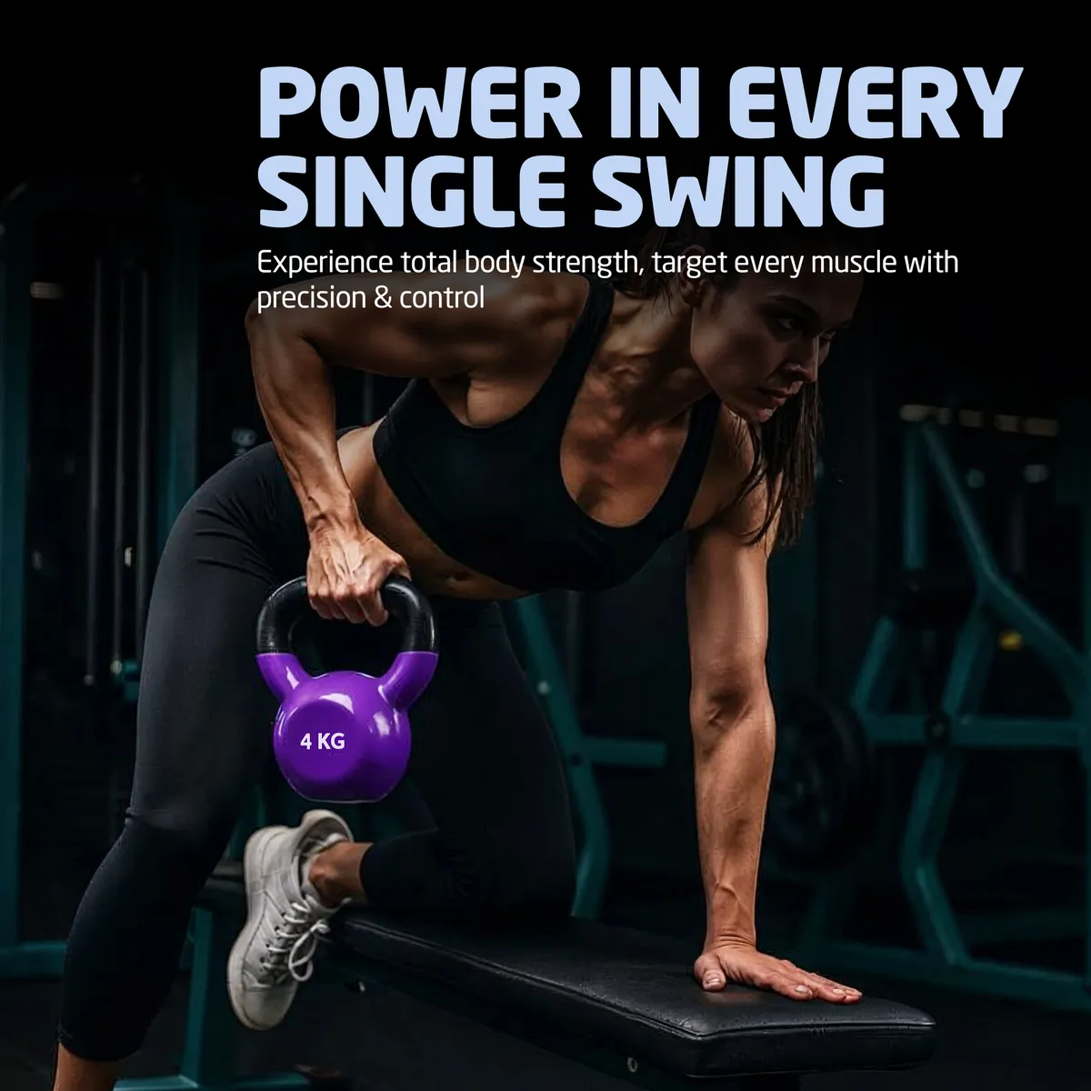 Total Kettlebell Purple 4kg