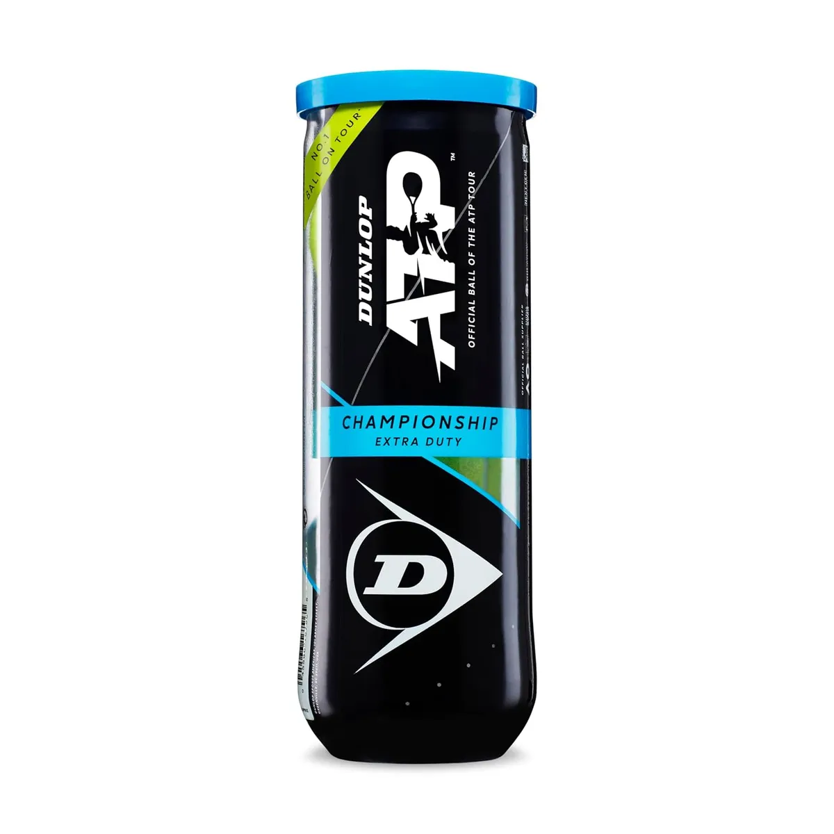 Dunlop ATP Championship Tennis Ball Extra Duty Pressurized Yellow