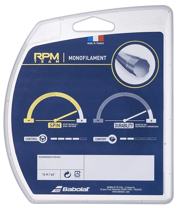 Babolat RPM Team Tennis String Black 12m
