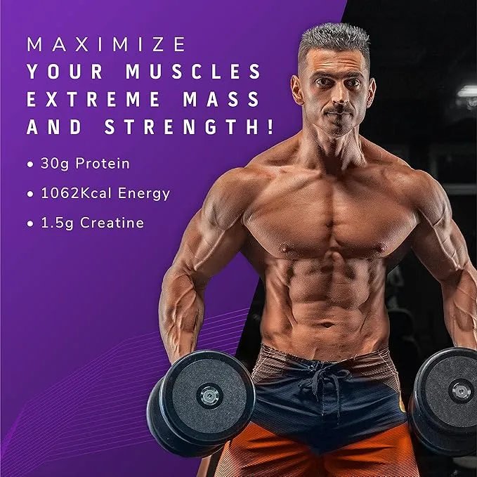 MuscleTech Mass Tech Extreme 2000 High Calorie Mass Gainer 3kg Triple Chocolate Brownie