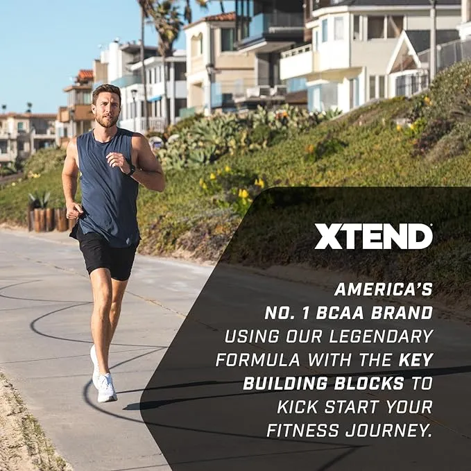 Scivation Xtend BCAA Intra Workout Lemon Lime Squeeze 7g BCAAs 30 Servings Zero Sugar
