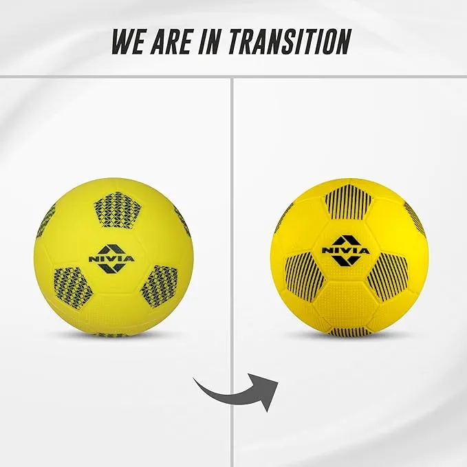 Nivia 4045 Home Play Football Yellow Big