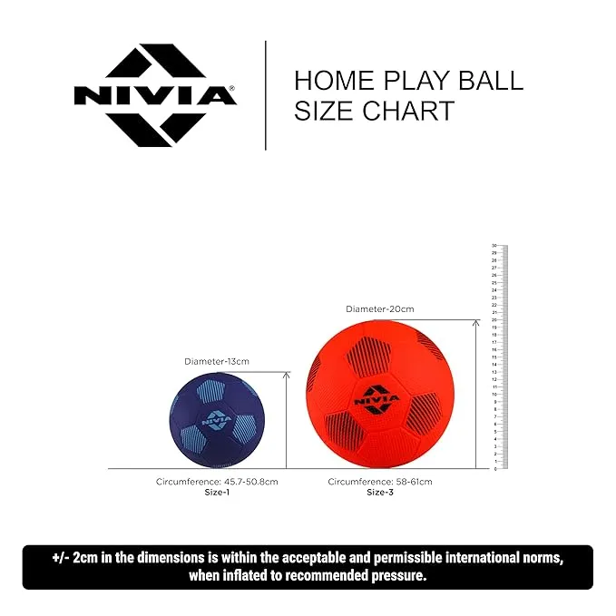 Nivia 4045 Home Play Football Yellow Big