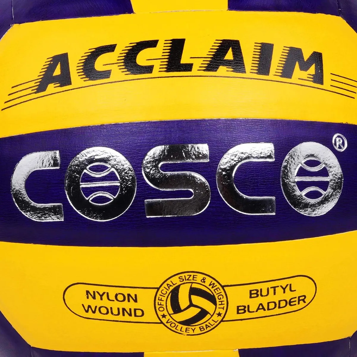 Cosco Acclaim Volleyball PU Leather 18 Panel Size 4