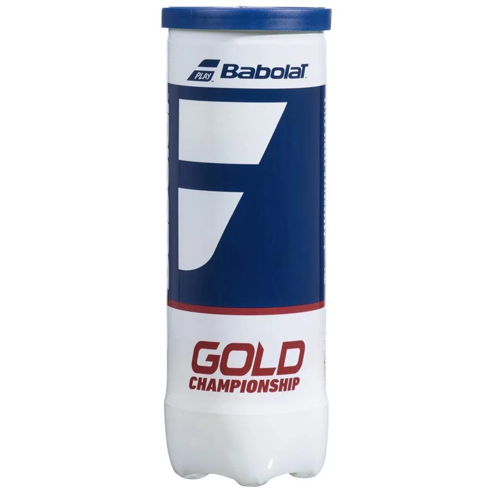Babolat Gold Championship Tennis Ball Pressurized Hard Court Yellow Pack of 12