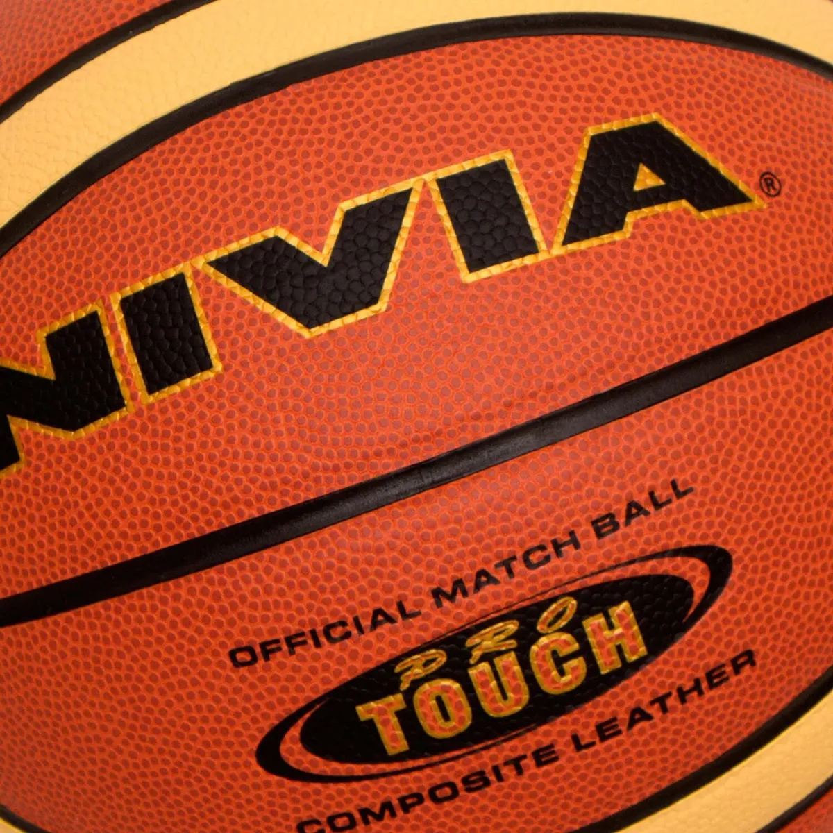 Nivia Pro Touch Basketball Size 6 FIBA Standard 14 Panels PU Leather Indoor BFI Approved