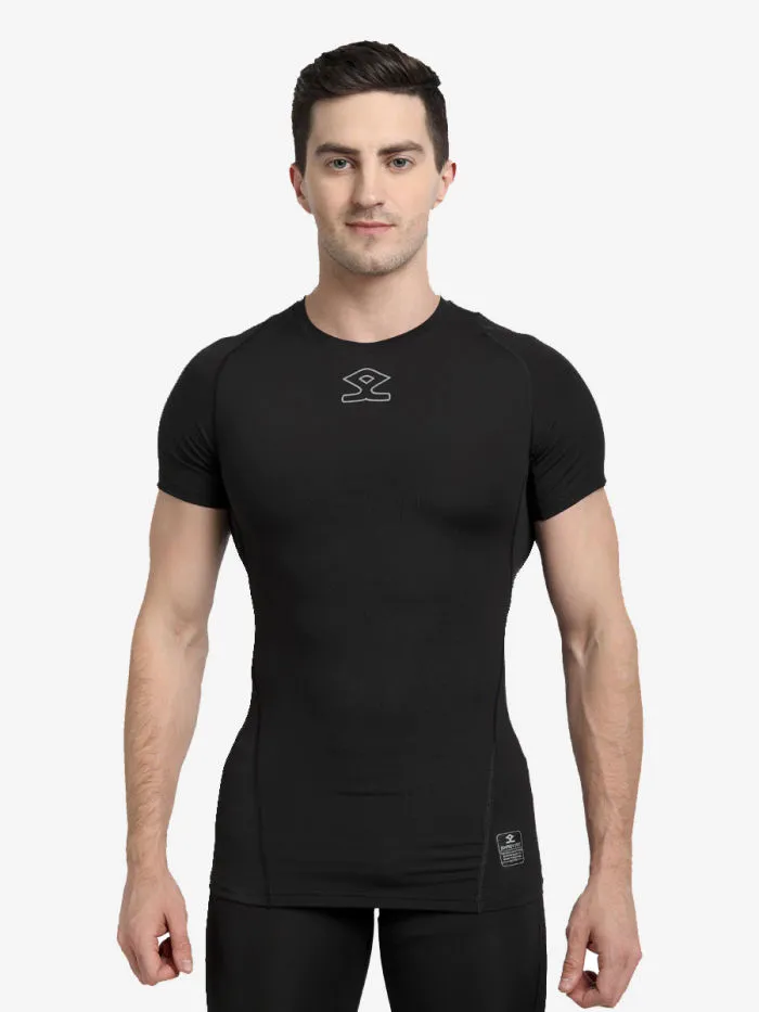 Shrey INTENSE Compression Short Sleeve Top 1757 Black Size XXL