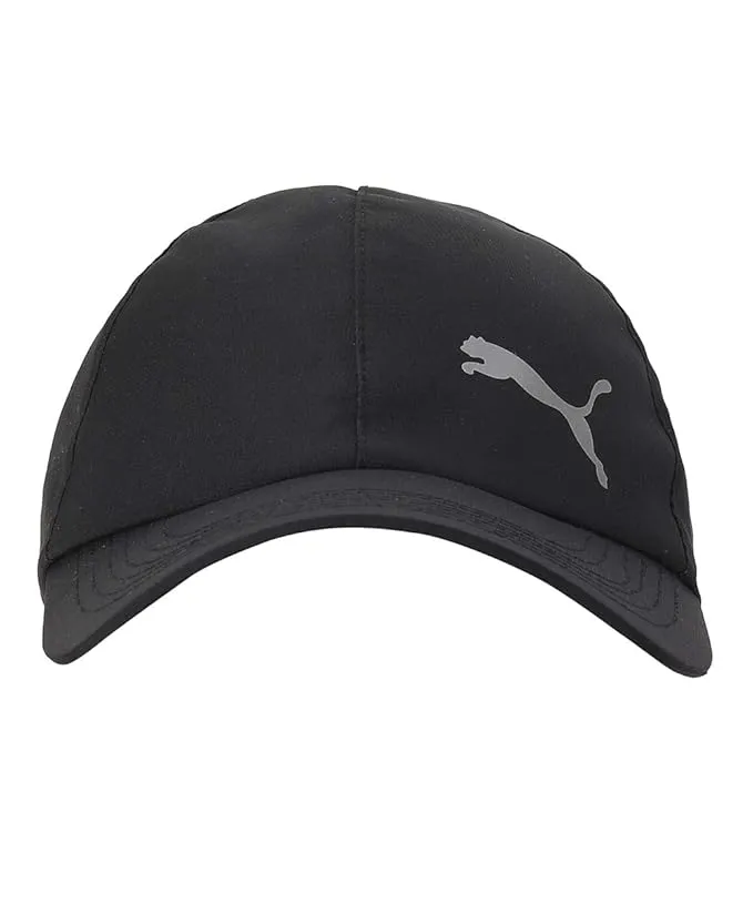 PUMA Poly Cotton Moisture-Wicking Running Cap PUMA Black