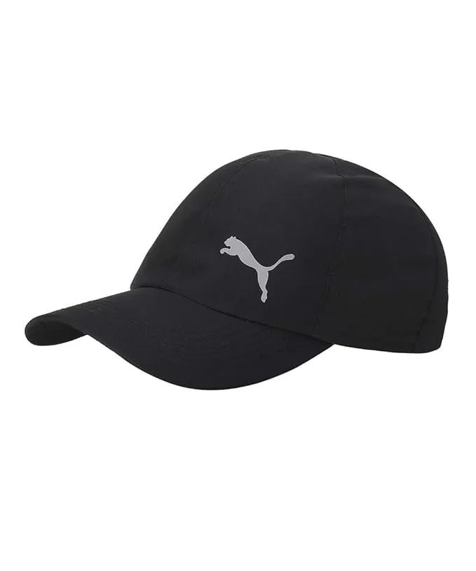 PUMA Poly Cotton Moisture-Wicking Running Cap PUMA Black